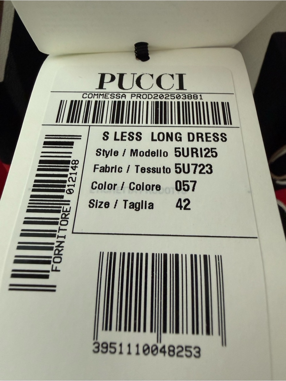 PUCCI Istrice-print long dress - Picture 10 of 14